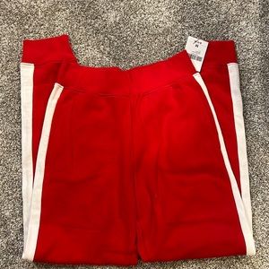 Forever 21 sweat pants red size medium